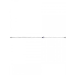 Women's Bracelet Silver 925 Eye-Target Zircon Plating 9B-BR066-1 Prince