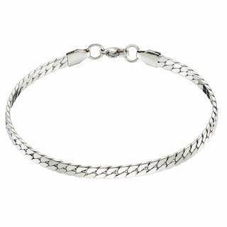 Women's Bracelet Chain Unisex 70's Steel N-00342 6MM Artcollection