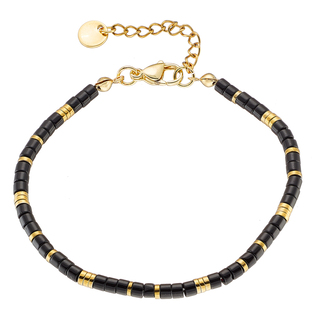 Unisex Βραχιόλι Με Ημιπολύτιμες Πέτρες Ατσάλι 316L N-00555 Artcollection