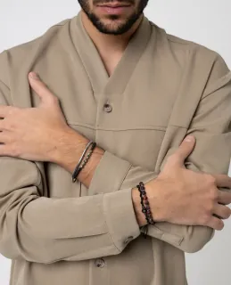 Men's Handmade Red Tiger Eye Bracelet 5212018741348 LifeLikes