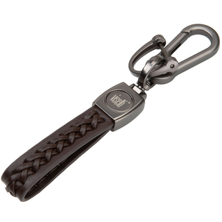 Men's Keyholder BE-MR018 Visetti Black IP-Leather Brown