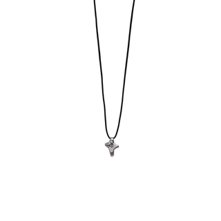 Men's Handmade Cross Necklace C13 Hibsea Jewels Silver 950-Cord