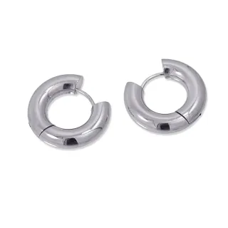 Women's Hoop Earrings Jumi Steel CPE780PL Anartxy
