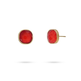 Women's Stud Earring Angusta CPE971 Anartxy Surgical Steel 316L-Gold Plated-Crystal