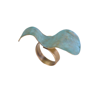 Women's Handmade Ring DA5100B  EXNOVO  Bronze