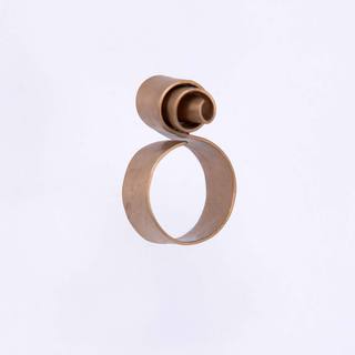 Handmade ring, made of bronze, coil DA1932-G