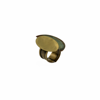 Women's Handmade Ring DA3952-G-O EXNOVO Bronze