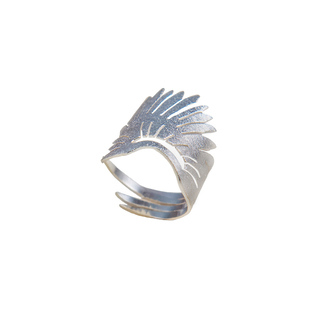 Γυναικείο Δαχτυλίδι Φτερό DC2010S Ασήμι 925