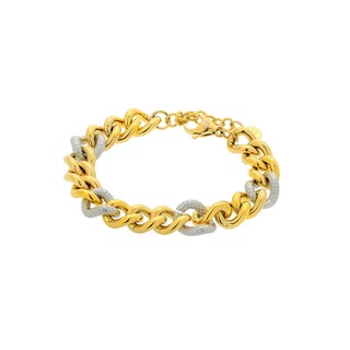 Woman Bracelet Visetti DI-WBR2202S Links Steel- Gold IP
