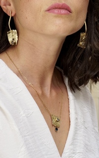 Women's Handmade Necklace Fay | GK1512-101 Kalliope | Brass  Crystals