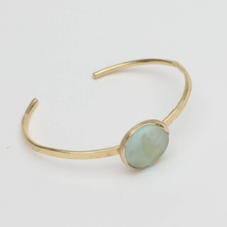 Women's Handmade Bracelet Kiss | GB1830 Kalliope Brass- Cast Resin