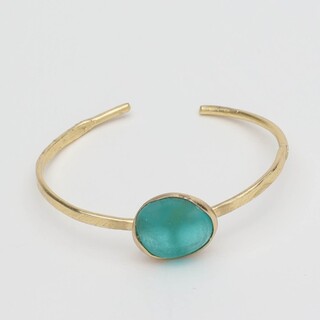 Women's Handmade Bracelet Kiss | GB1830 Kalliope Brass- Cast Resin