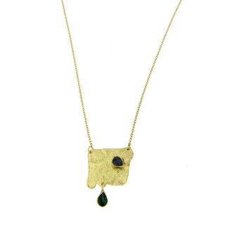 Women's Handmade Necklace Fay | GK1512-101 Kalliope | Brass  Crystals