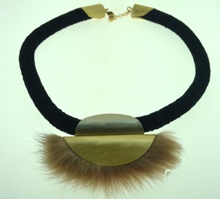 Woman's Handmade Necklace Opus Fur GK211 OPUS4