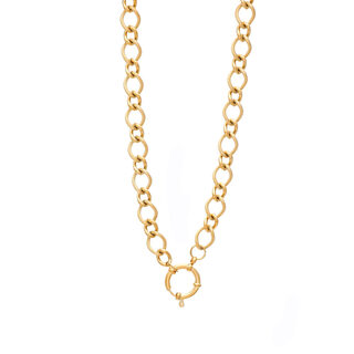 Women's Necklace HT-WKD055G Visetti Steel 316L- Gold IP