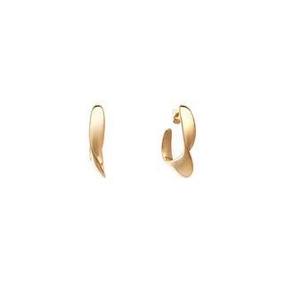 Women's Hoop Earrings Visetti HT-WSC067G Steel 316L-Gold IP 