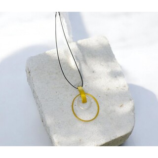 Women's Handmade Two-Tone Long Necklace 