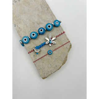 Women's Handmade  Bracelet  For March Bird-Daisy Brass-Silver Plating IP KV01337