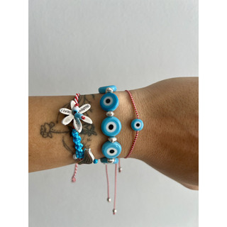 Women's Handmade  Bracelet  For March Bird-Daisy Brass-Silver Plating IP KV01337