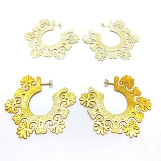 Women's Earring Knwssos Earrings Bronze Desperate Design