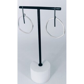 Women's Handmade Long Two-Tone Earrings 
