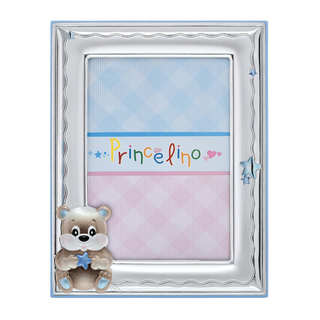 Frame Silver 925 Teddy Bear 13X18 Princelino MA-139B-C