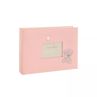 Παιδικό Άλπουμ Ασήμι 925 "Teddy Bear" 15cmΧ20cm MA-A346-R Princelino 