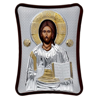 Icon Silver 925 Jesus Christ Prince Silvero  MA-E1407-2X  15Χ12,50CM
