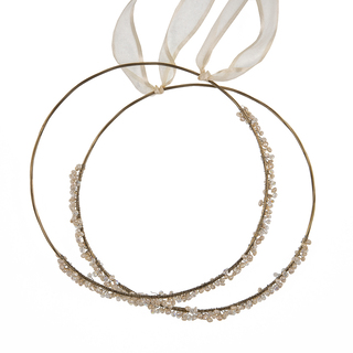 Handmade Wedding Crowns DS00004 Alpaca-Crystals-Fresh Water Pearls