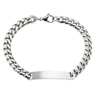  Unisex Identity-Bracelet Steel 316L N-00052 Artcollection