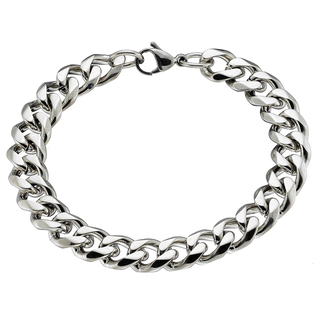 Women's Bracelet Chain Unisex 70's Steel N-00183 Artcollection