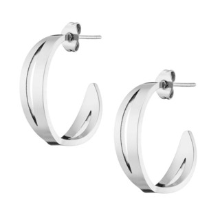 Women's Hoop Earrings  Surgical Steel 316L N-02284 Artcollection