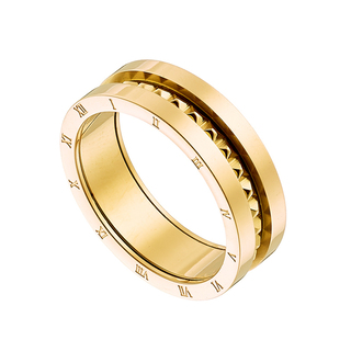 Γυναικείο Δαχτυλίδι Ατσάλι 316L Χρυσό IP N-02484G Artcollection