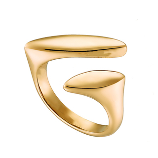Γυναικείο Δαχτυλίδι Ατσάλι Κίτρινο Χρυσό N-02492G Artcollection