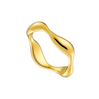 Women's Ring Steel 316L Gold IP N-02543G Artcollection