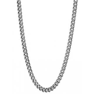 Unisex Αλυσίδα Λαιμού Ατσάλι 316L  N-03506 60cm  6mm Φάρδος