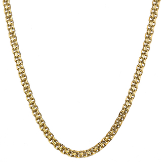 Unisex Neck Chain Steel 316L  N-03575 55cm 6mm Width