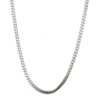 Unisex Αλυσίδα Λαιμού Ατσάλι 316L  N-03581 60cm  6mm Φάρδος