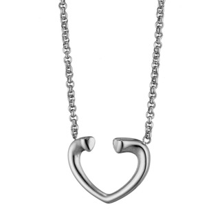 Women's Necklace Heart Steel 316L N-07141 Artcollection