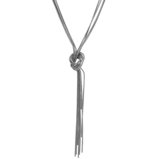 Women's Long Necklace Knot  Chain Steel 316L N-07200 Artcollection