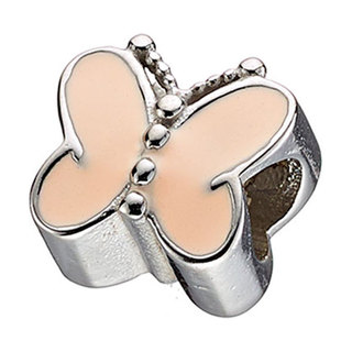 Decorative accent steel pink butterfly  P41