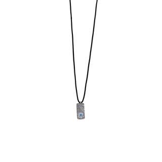 Men's Handmade Necklace Talisman PC14 Hibsea Jewels Silver 950-Cord