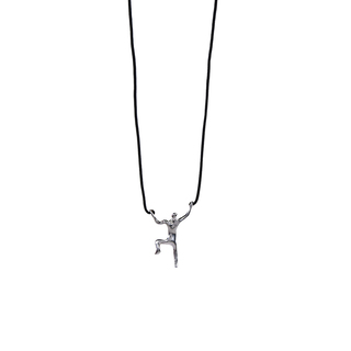 Men's Handmade Necklace Climber PC30 Hibsiea Jewels Silver 950-Cord