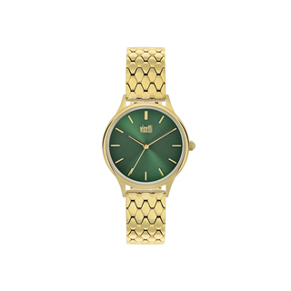 Γυναικείο Ρολόι PE-WSW998GV Visetti Ατσάλι 316L-Χρυσό IP Πράσινο Καντράν