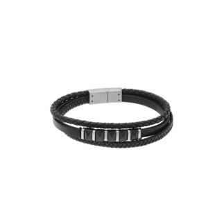 Men's Bracelet Visetti QD-BR261 Steel 316L-Leather