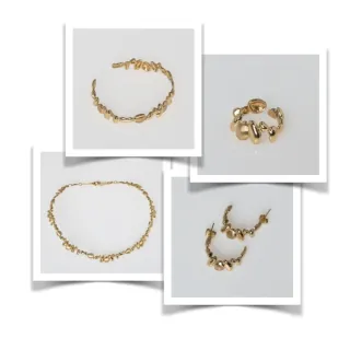 Γυναικεία Χειροποίητα Σκουλαρίκια Tame | GS1875 Kalliope Ορείχαλκος 