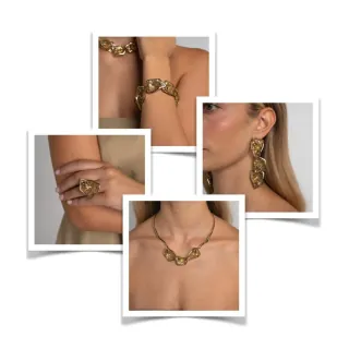 Γυναικεία Χειροποίητα Μακριά Σκουλαρίκια Canopy | GS1891 Kalliope Ορείχαλκος-Γκρι Κρύσταλλα