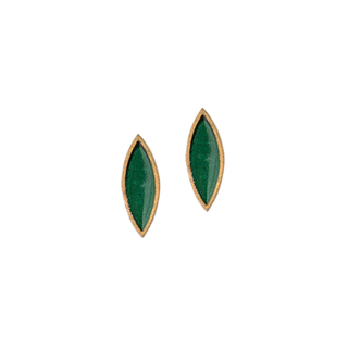 Women's Small Eye Earrings SS1010 Silver 925-Gold Plated-Enamel