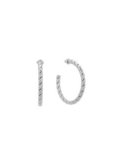 Women's Hoop Earrings SU-WSC044S Visetti Steel 316L