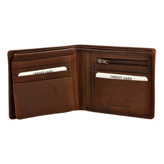 Men's Wallet Visetti XL-WA031C Genuine Leather Brown